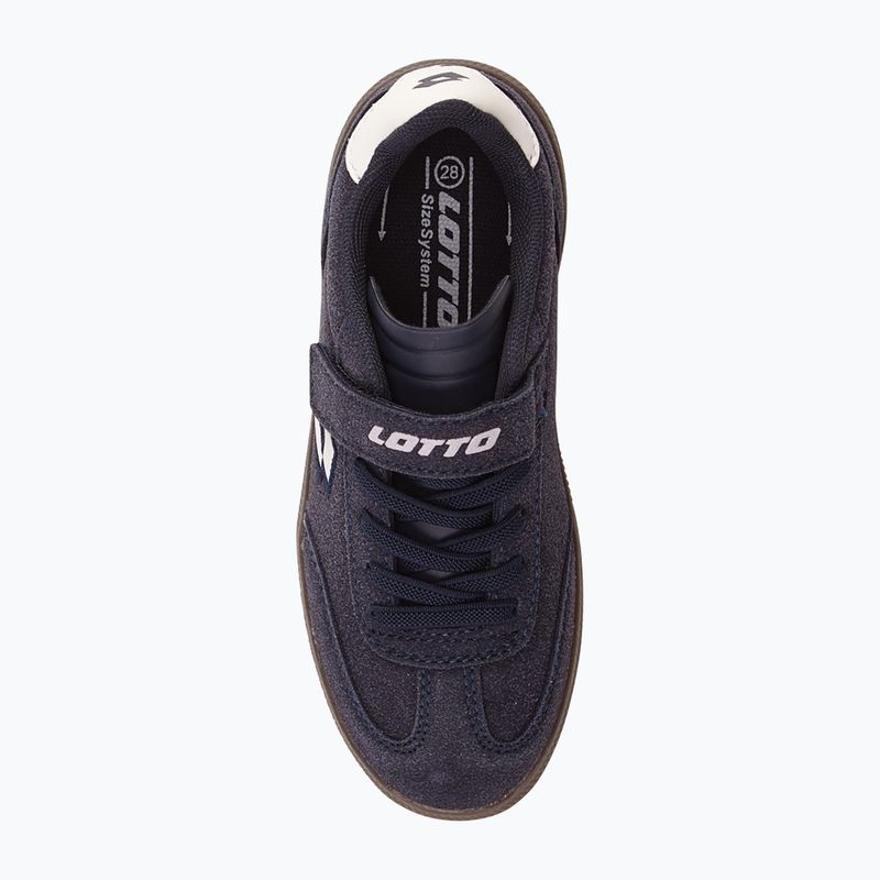 Взуття дитяче Lotto Vintal SC Kids navy/white 2