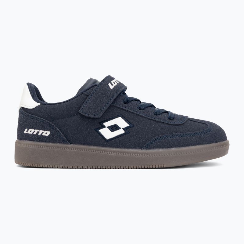 Взуття дитяче Lotto Vintal SC Kids navy/white 2
