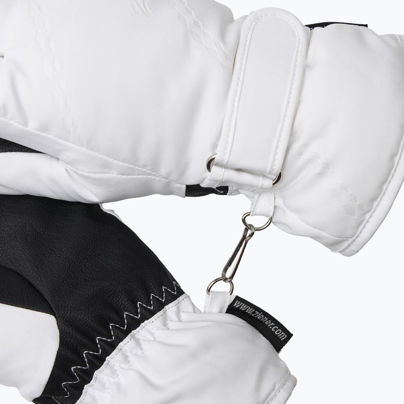 Рукавиці гірськолижні жіночі ZIENER Keva-Z PR white 5