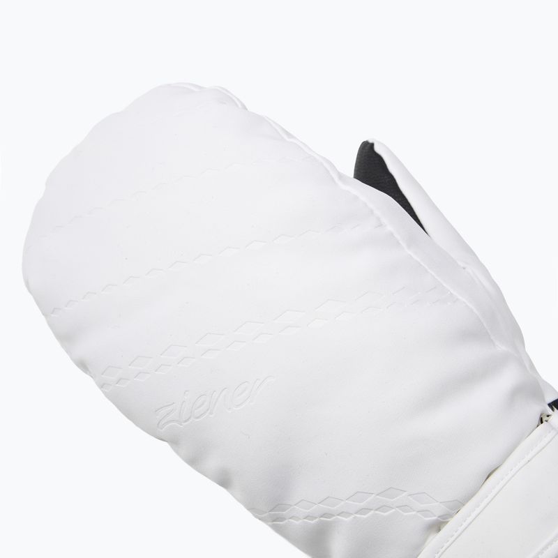 Жіночі лижні рукавички ZIENER Kevi-Z PR Mitten white 4