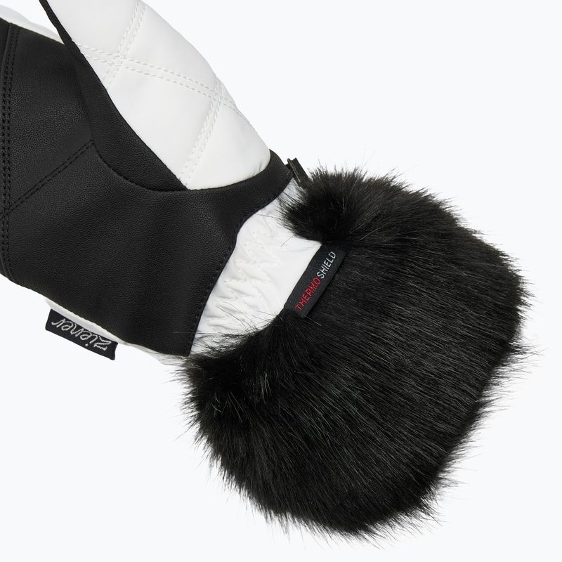 Рукавиці гірськолижні жіночі ZIENER Kwinzi-Z Mitten white 4