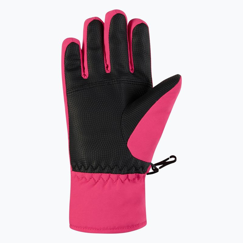 Рукавиці гірськолижні дитячі ZIENER Leif GTX-Z tie-dye pop pink 3