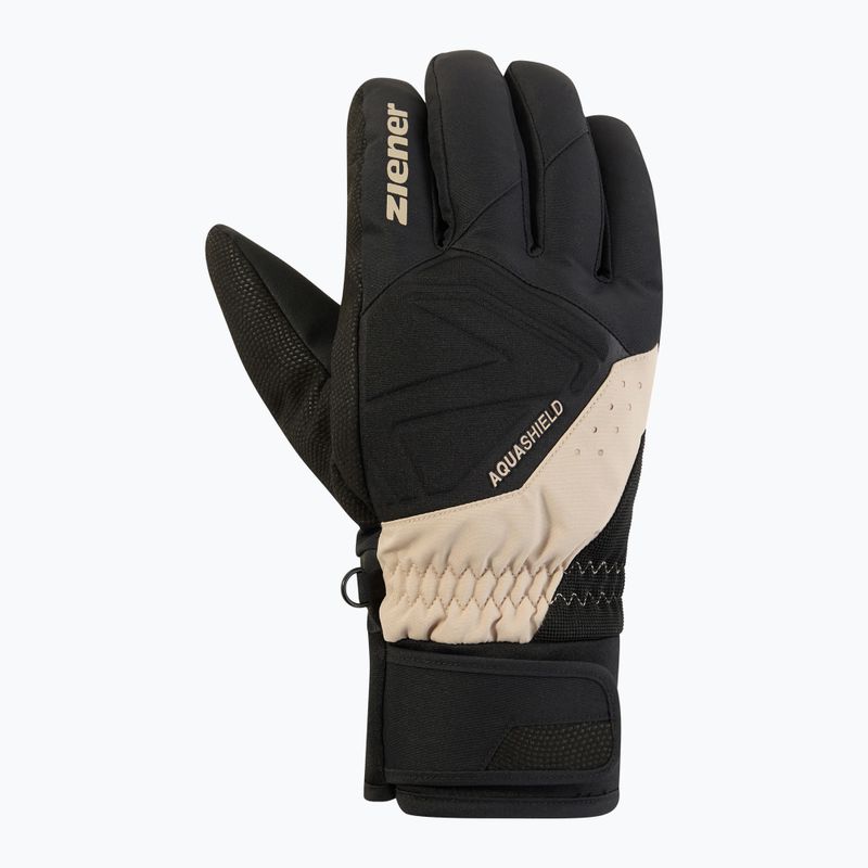 Рукавиці лижні чоловічі ZIENER Gatis Aquashield sandstone 2