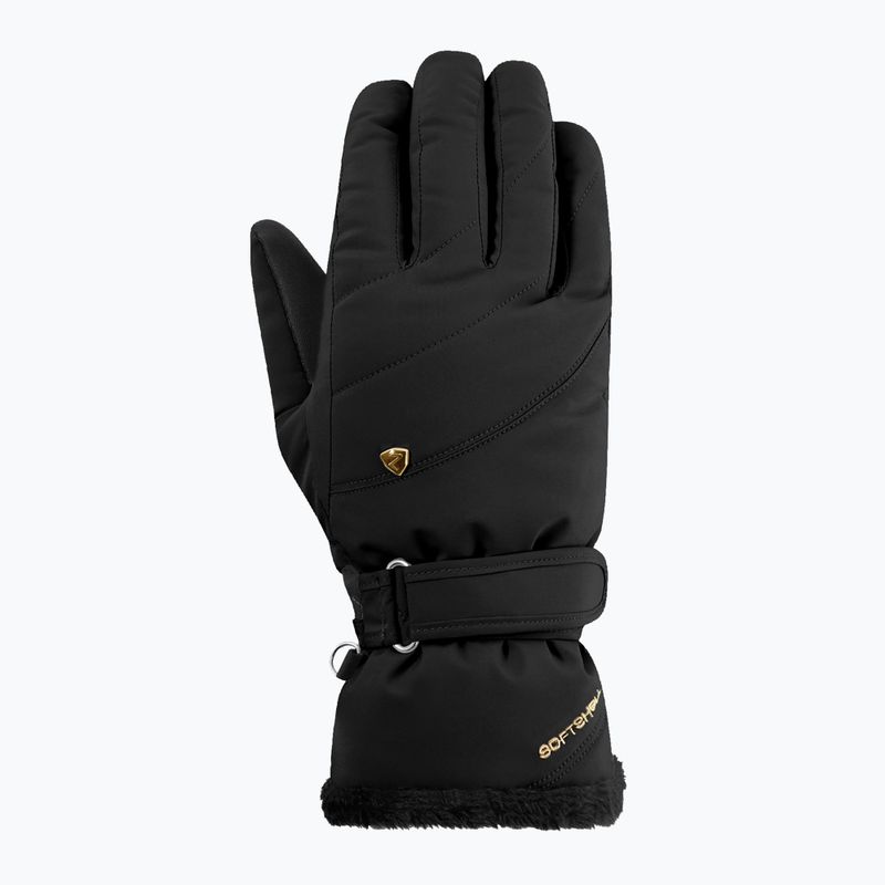 Рукавиці лижні жіночі ZIENER Keaka-Z Aquashield PR black/gold art. 2