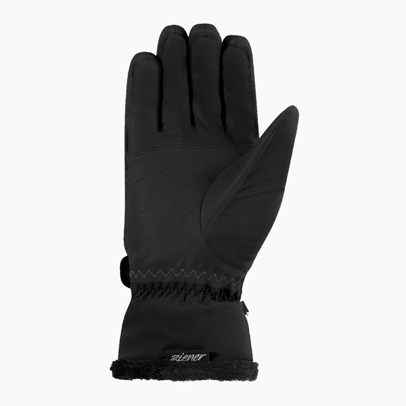 Рукавиці лижні жіночі ZIENER Keaka-Z Aquashield PR black/gold art. 3