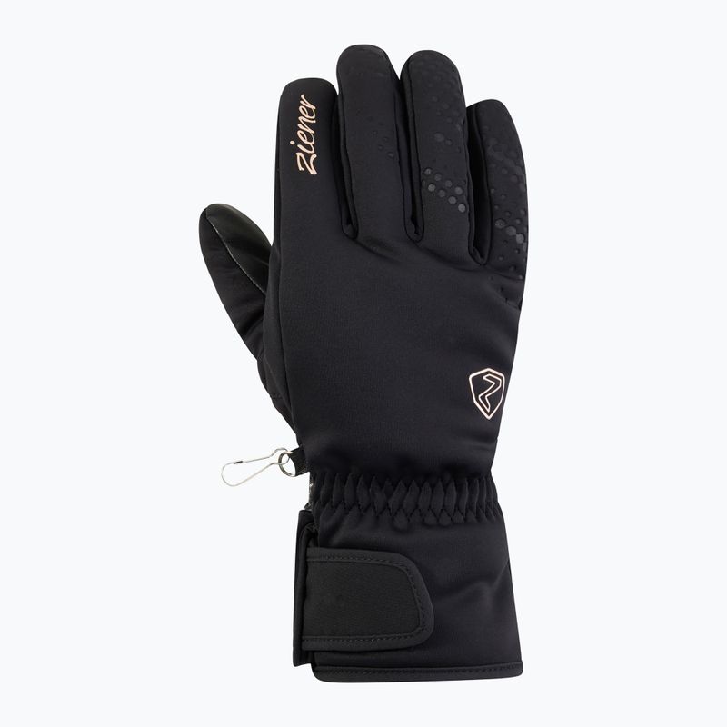 Рукавиці лижні жіночі Ziener Kehnia-Z Aquashield PR Glove black/rose metallic 2