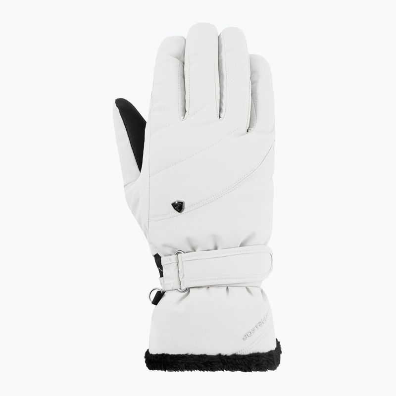 Рукавиці лижні жіночі ZIENER Keaka-Z Aquashield PR white 2