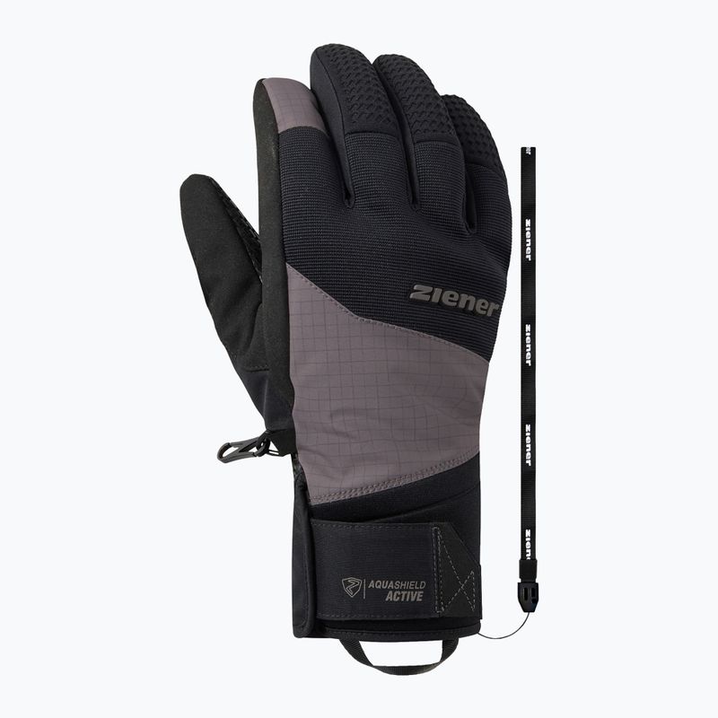 Рукавиці лижні чоловічі Ziener Gastius-Z Aquashield AW Glove magnet 2