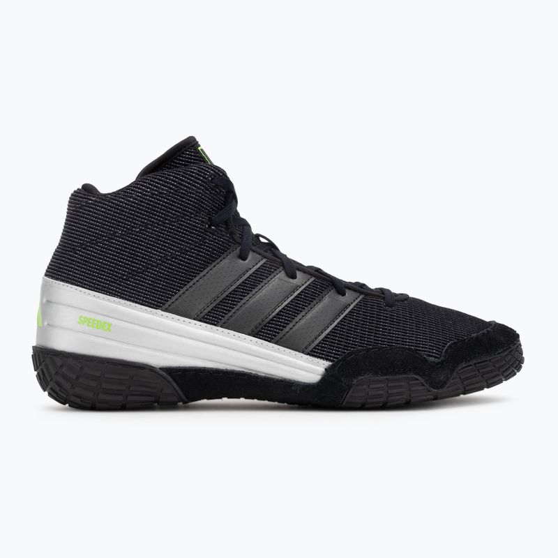 Кросівки боксерські adidas Speedex core black/lucid lemon 2