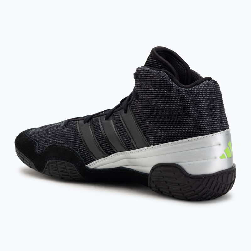 Кросівки боксерські adidas Speedex core black/lucid lemon 3