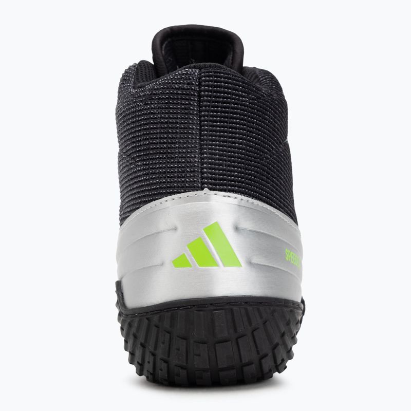 Кросівки боксерські adidas Speedex core black/lucid lemon 6