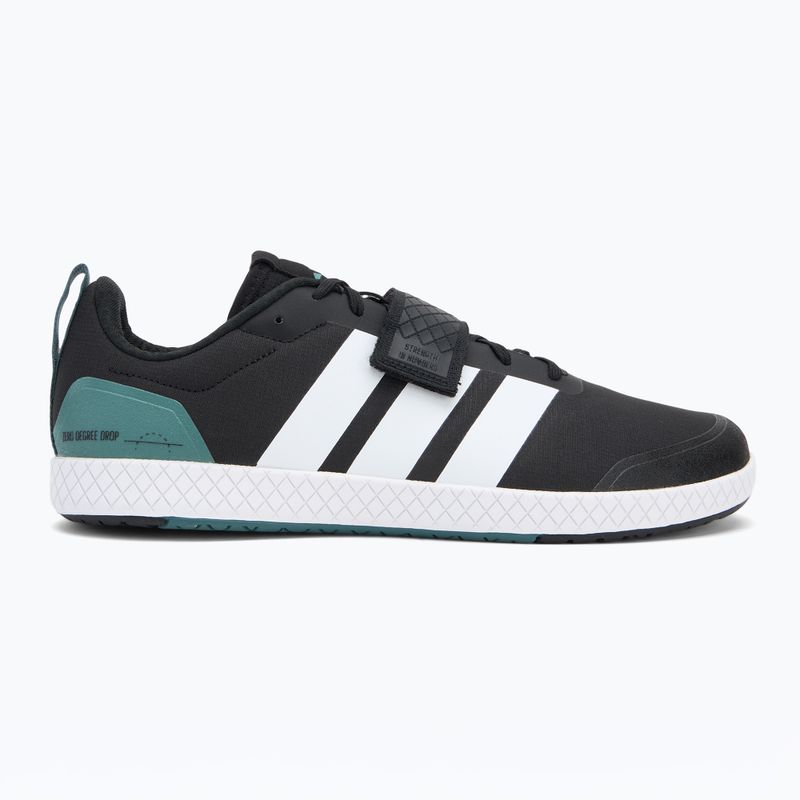 Кросівки для важкої атлетики adidas The Total 2 core black/grey six 2