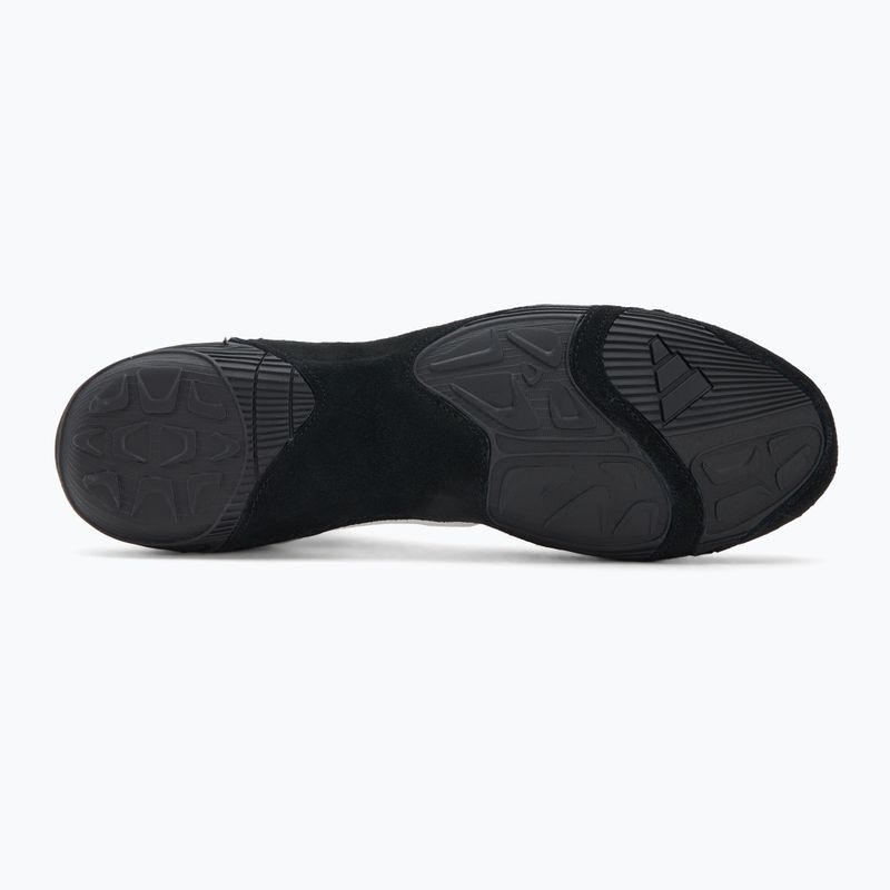 Кросівки боксерські adidas Adizero silver metallic/core black 4