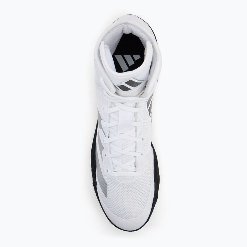 Кросівки боксерські adidas Adizero silver metallic/core black 5