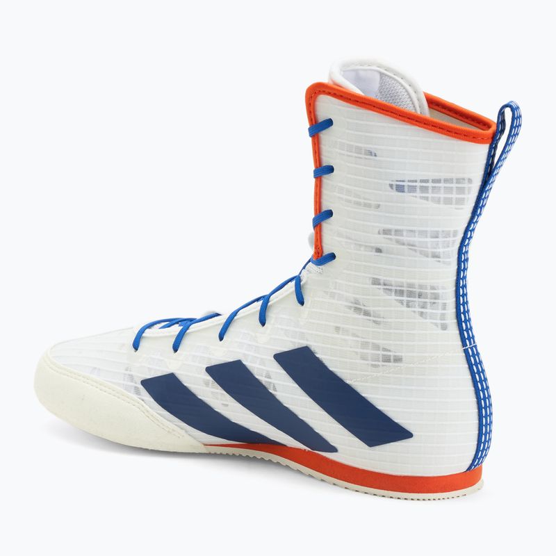 Боксерки adidas Box Hog 4 White/Navy 3
