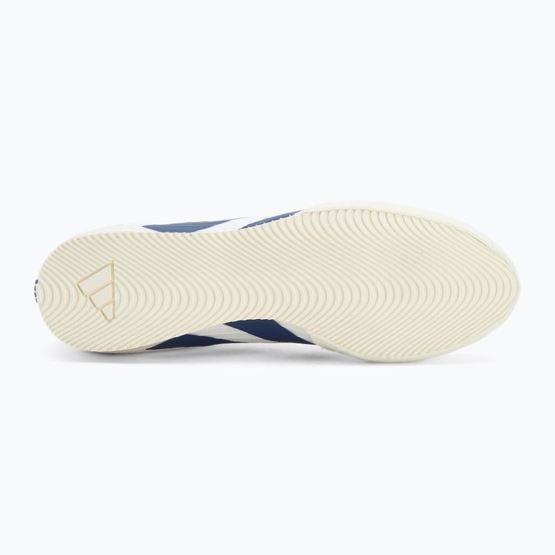 Кросівки боксерські adidas Box Hog 4 white/navy 4