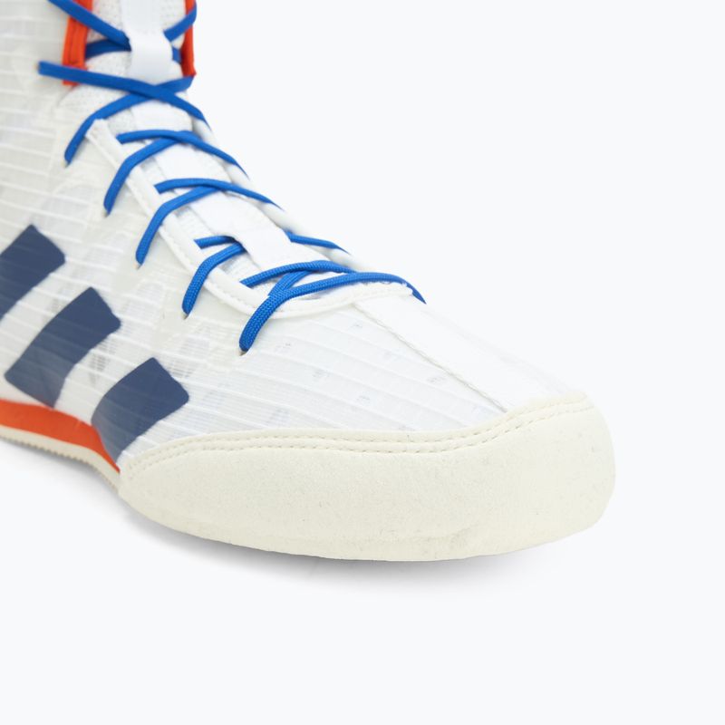 Боксерки adidas Box Hog 4 White/Navy 7