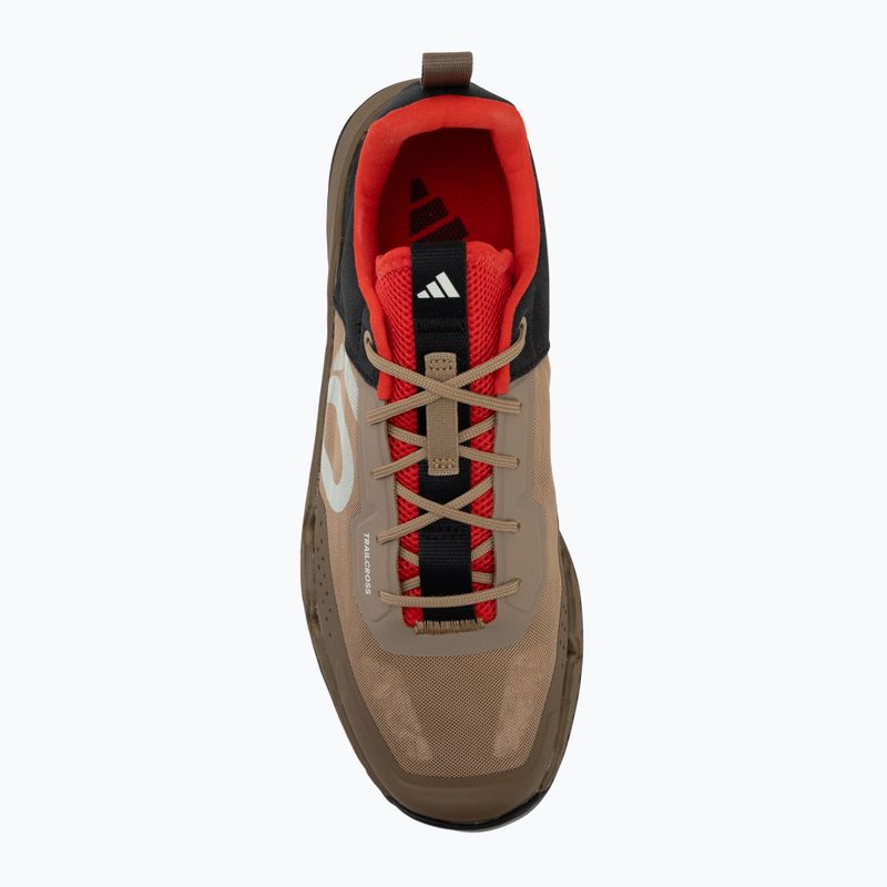 Чоловічі велосипедні туфлі платформи adidas FIVE TEN Trailcross LT cardboard/off white/core black 5