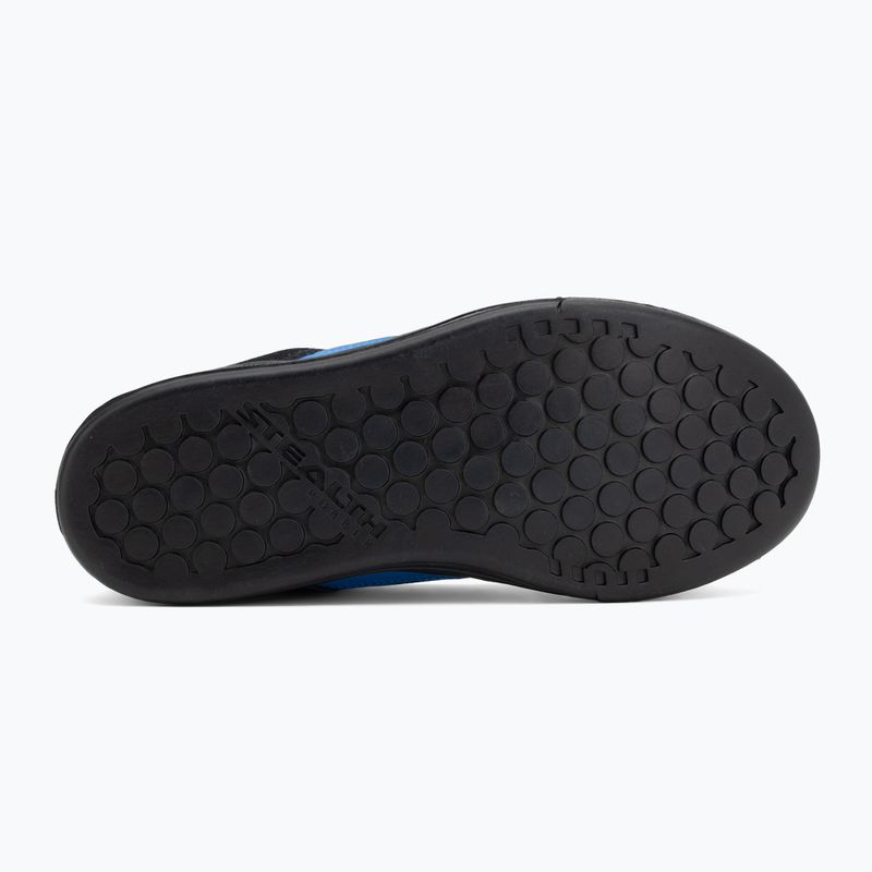 Чоловічі велосипедні туфлі платформи adidas FIVE TEN Freerider core black/off white/ray blue 4