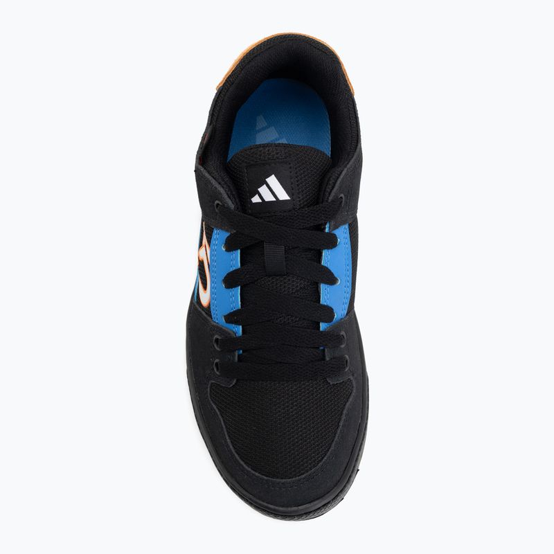 Чоловічі велосипедні туфлі платформи adidas FIVE TEN Freerider core black/off white/ray blue 5
