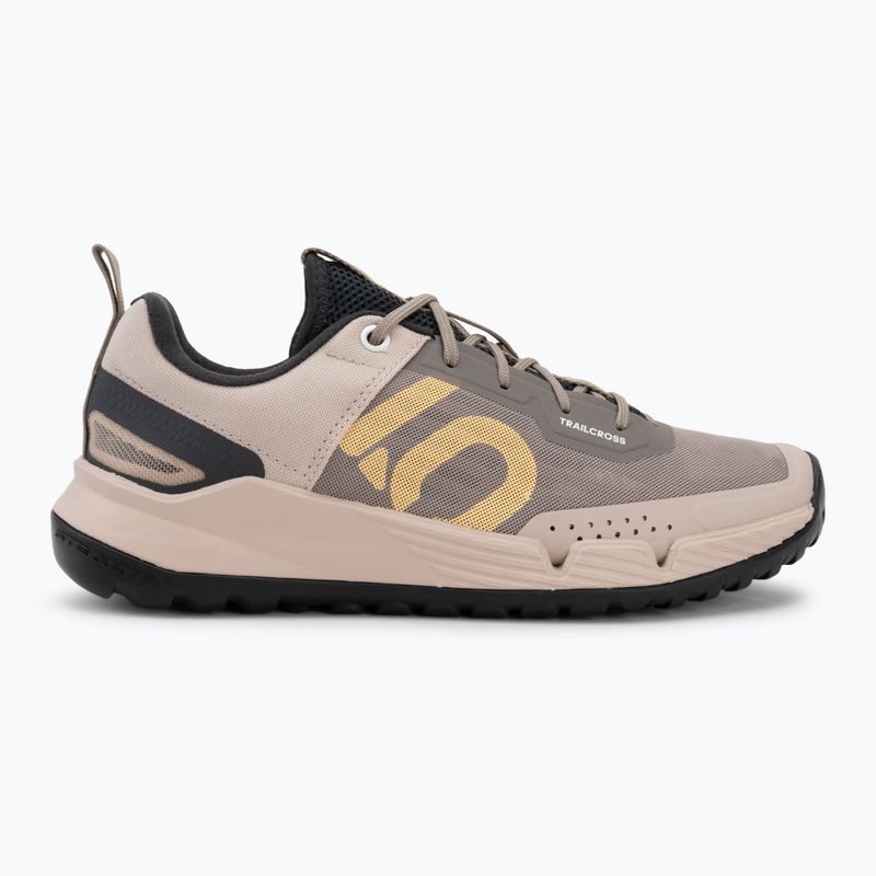 Жіночі велосипедні туфлі платформи adidas FIVE TEN Trailcross LT wonder taupe/ice tangerine/carbon 2