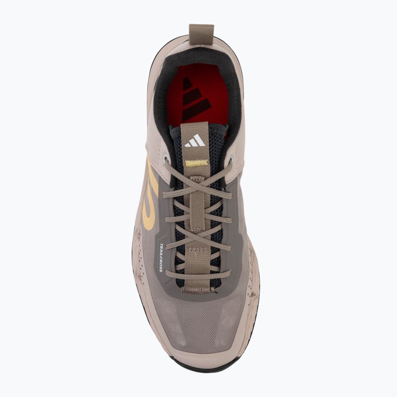 Жіночі велосипедні туфлі платформи adidas FIVE TEN Trailcross LT wonder taupe/ice tangerine/carbon 5