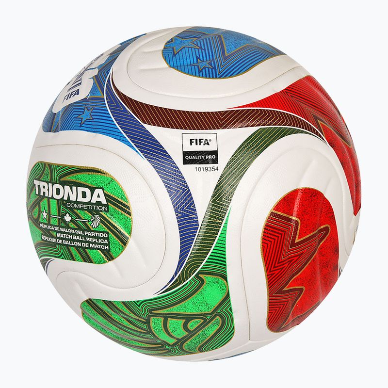 М'яч футбольний adidas Trionda Competition World Cup multicolor розмір 5 3