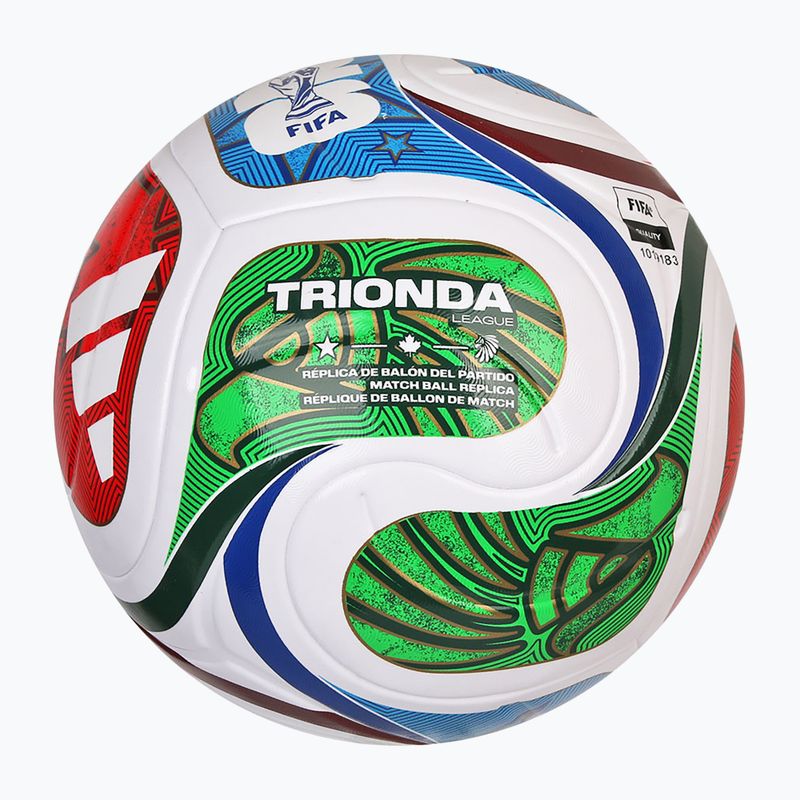 М'яч футбольний adidas Trionda League Box World Cup multicolor розмір 5