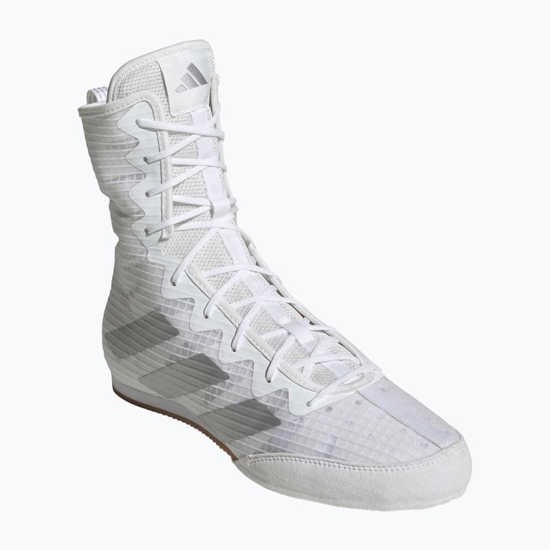 Кросівки боксерські adidas Box Hog 4 white/silver