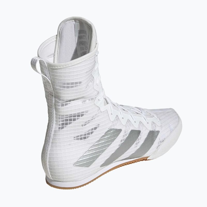 Кросівки боксерські adidas Box Hog 4 white/silver 2