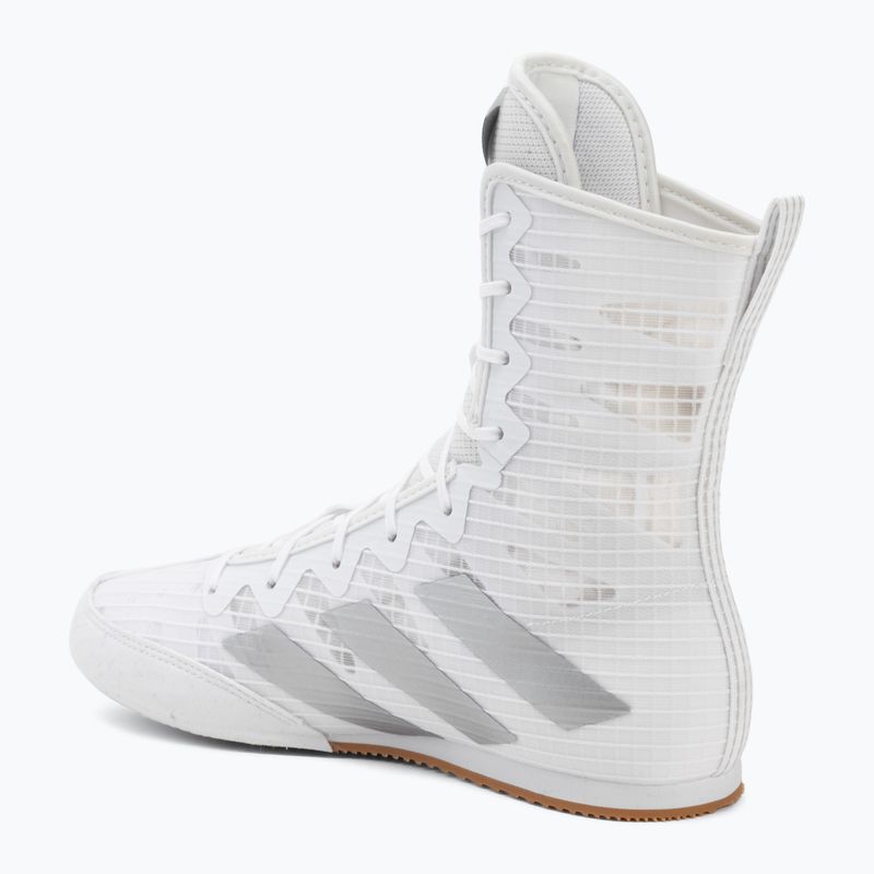 Кросівки боксерські adidas Box Hog 4 white/silver 3