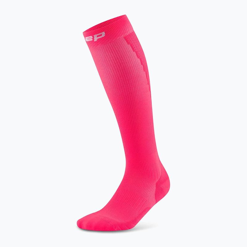 Шкарпетки компресійні жіночі CEP Run Tall 5.0 pink 2
