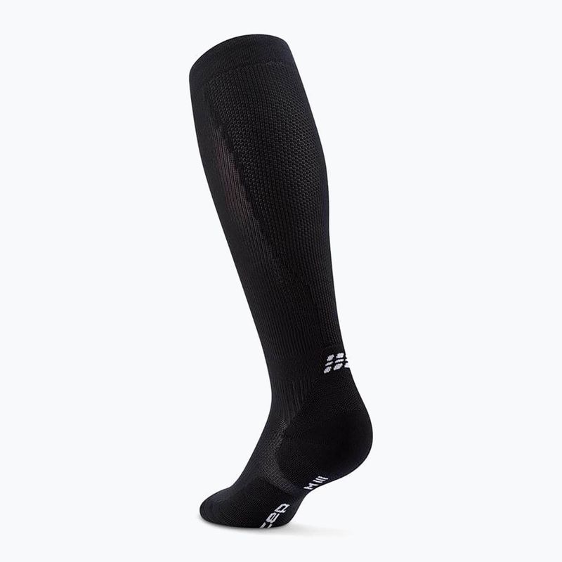 Шкарпетки компресійні жіночі CEP Run Tall 5.0 black 3
