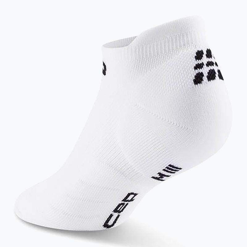 Шкарпетки компресійні жіночі CEP Run No Show 5.0 white 3