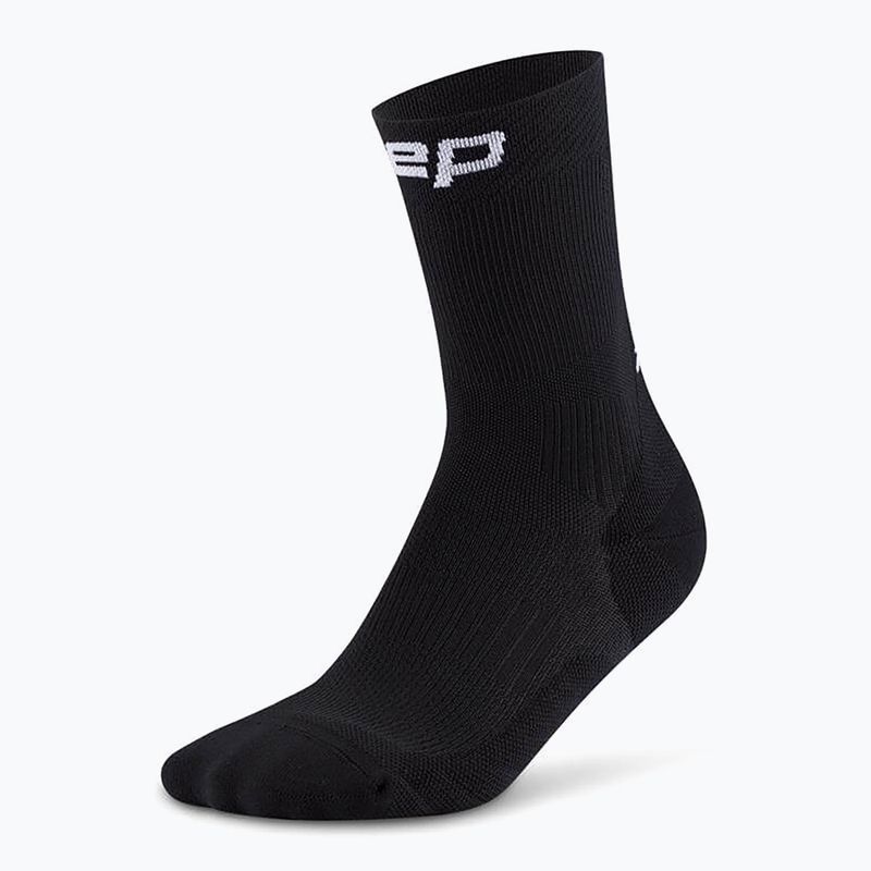 Шкарпетки компресійні жіночі CEP Run Mid Cut 5.0 black 2