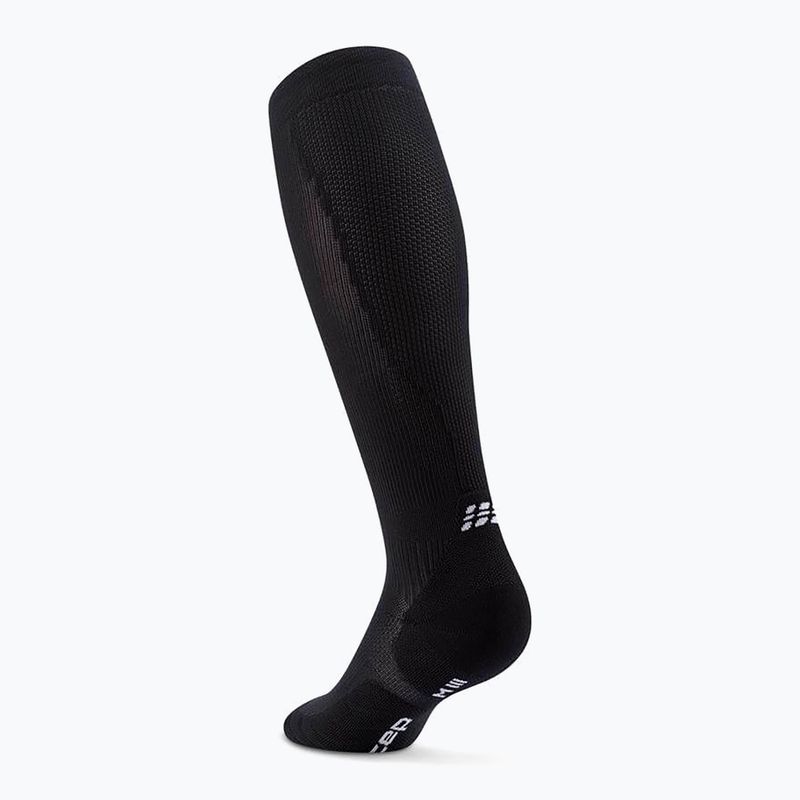 Шкарпетки компресійні чоловічі CEP Run Tall 5.0 black 3