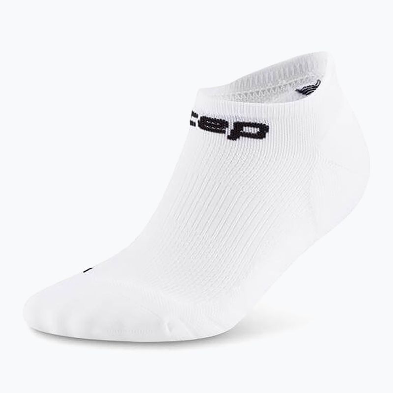 Шкарпетки компресійні чоловічі CEP Run No Show 5.0 white 2