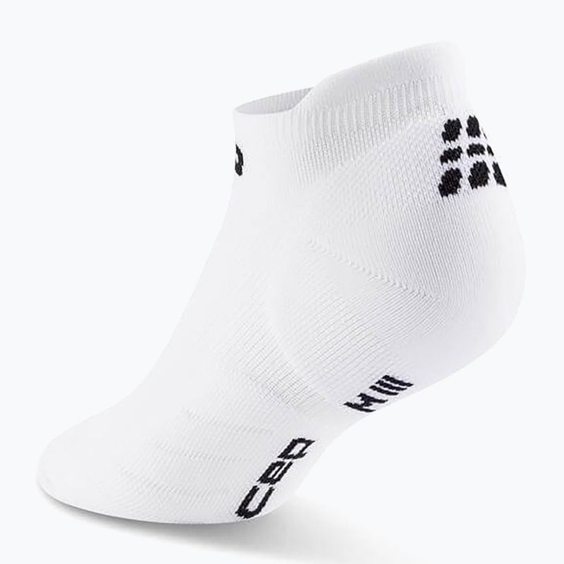 Шкарпетки компресійні чоловічі CEP Run No Show 5.0 white 3