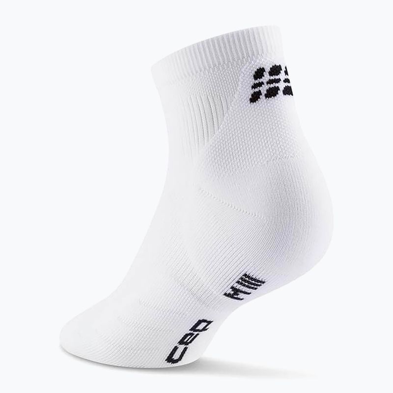Шкарпетки компресійні чоловічі CEP Run Low Cut 5.0 white 3