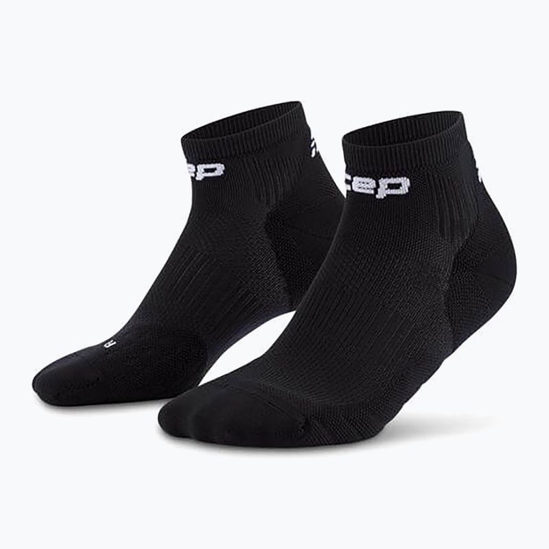 Шкарпетки компресійні чоловічі CEP Run Low Cut 5.0 black