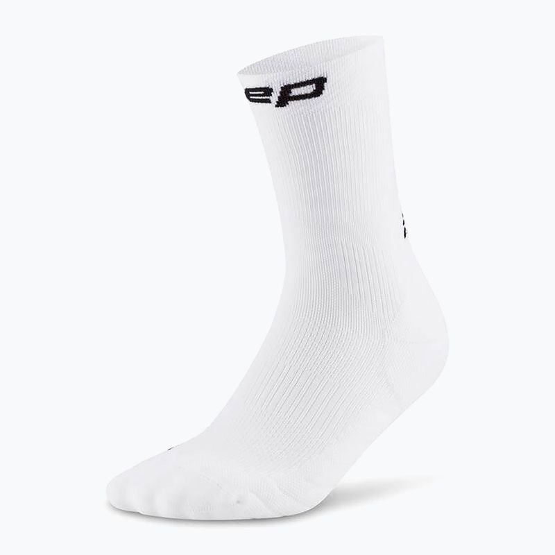 Шкарпетки компресійні чоловічі CEP Run Mid Cut 5.0 white 2