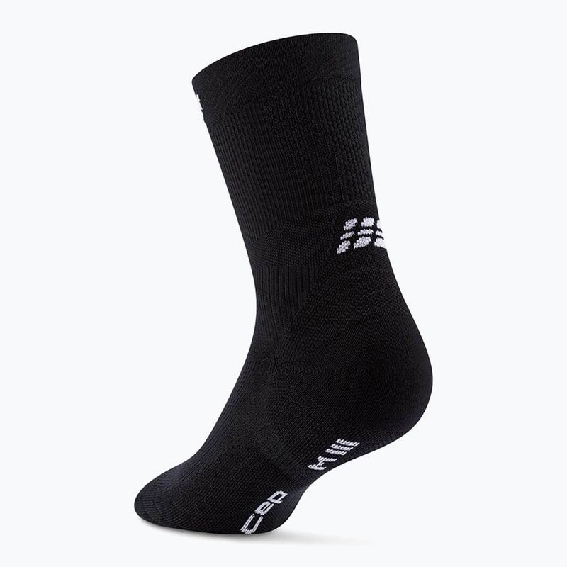 Шкарпетки компресійні чоловічі CEP Run Mid Cut 5.0 black 3