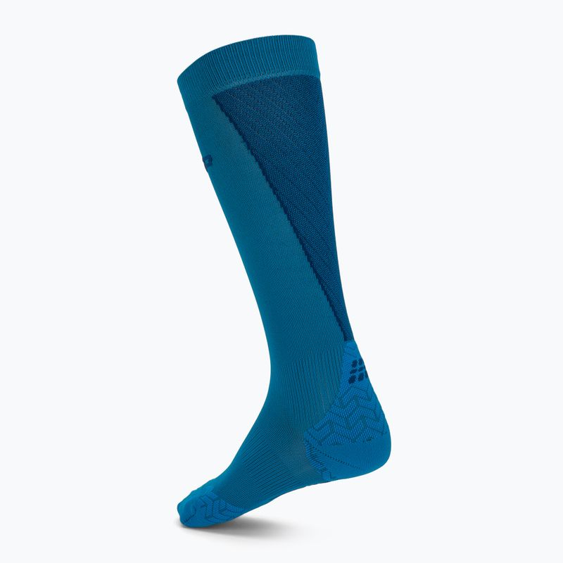 Шкарпетки жіночі CEP Ultralight Tall 4.0 blue/dark blue 2