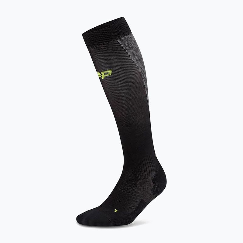 Шкарпетки чоловічі CEP Ultralight Tall 4.0 black/grey 2