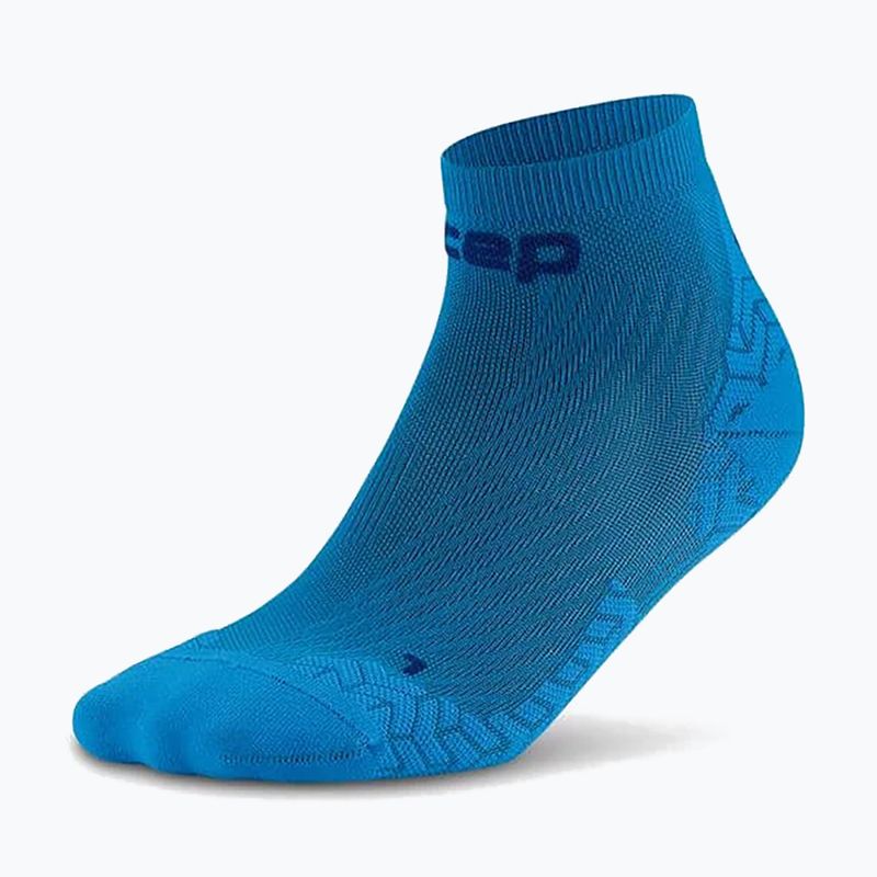 Шкарпетки компресійні чоловічі CEP Ultralight Low Cut 4.0 blue 2