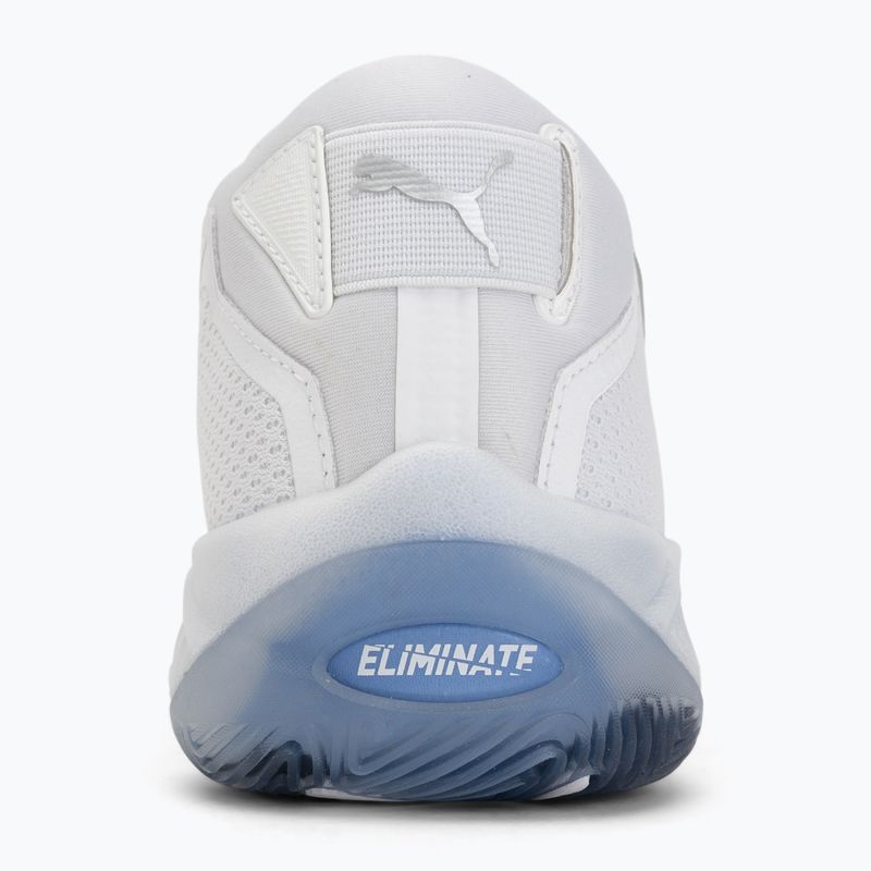 Кросівки гандбольні PUMA Eliminate NITRO SQD 4 puma white/baltic sea blue/fresh water 6