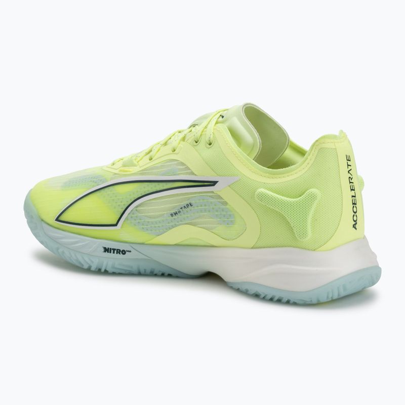 Кросівки PUMA Accelerate NITRO SQD 4 puma fizzy light/green terrain/puma white/puma silver 3