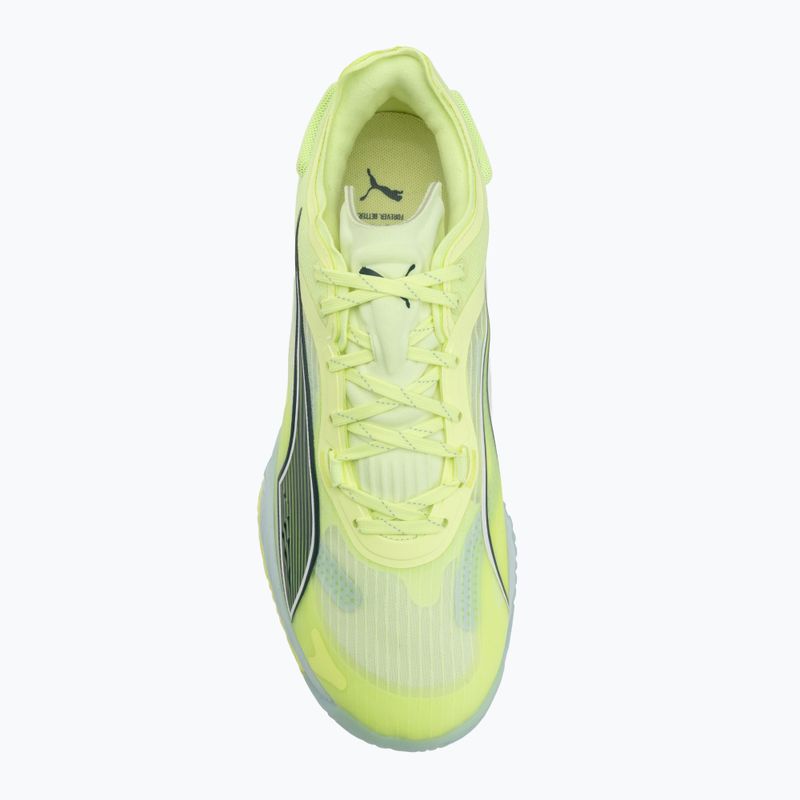 Кросівки PUMA Accelerate NITRO SQD 4 puma fizzy light/green terrain/puma white/puma silver 5