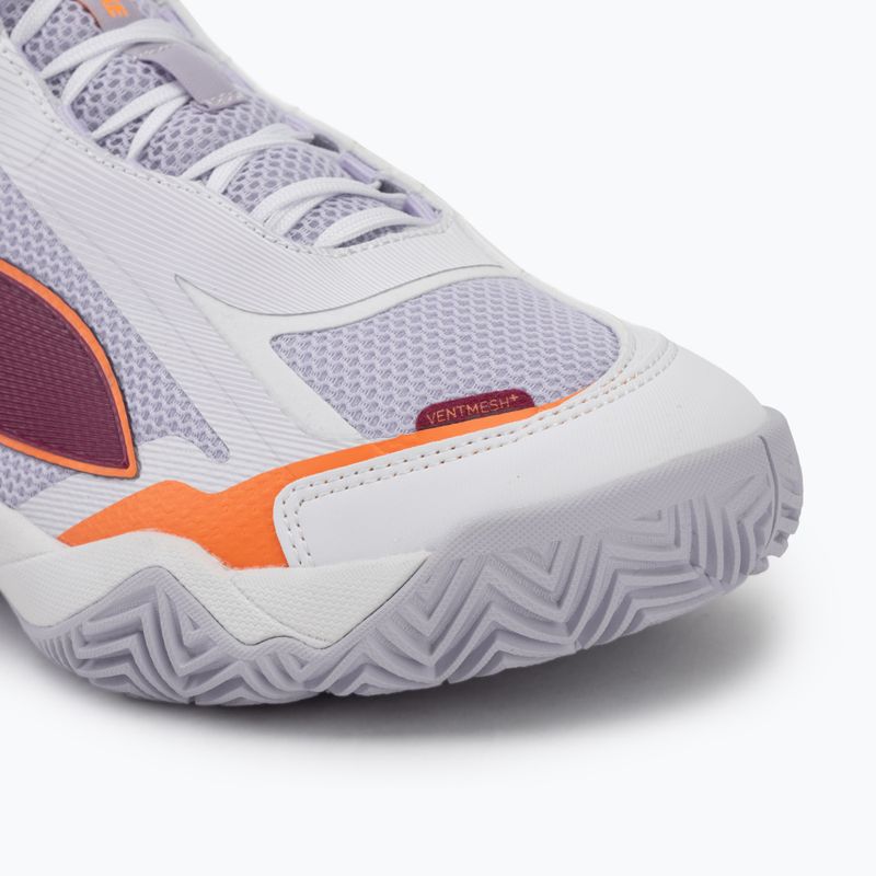 Кросівки гандбольні жіночі PUMA Solarstrike 4 puma white/heat fire/lilac crush berry 7