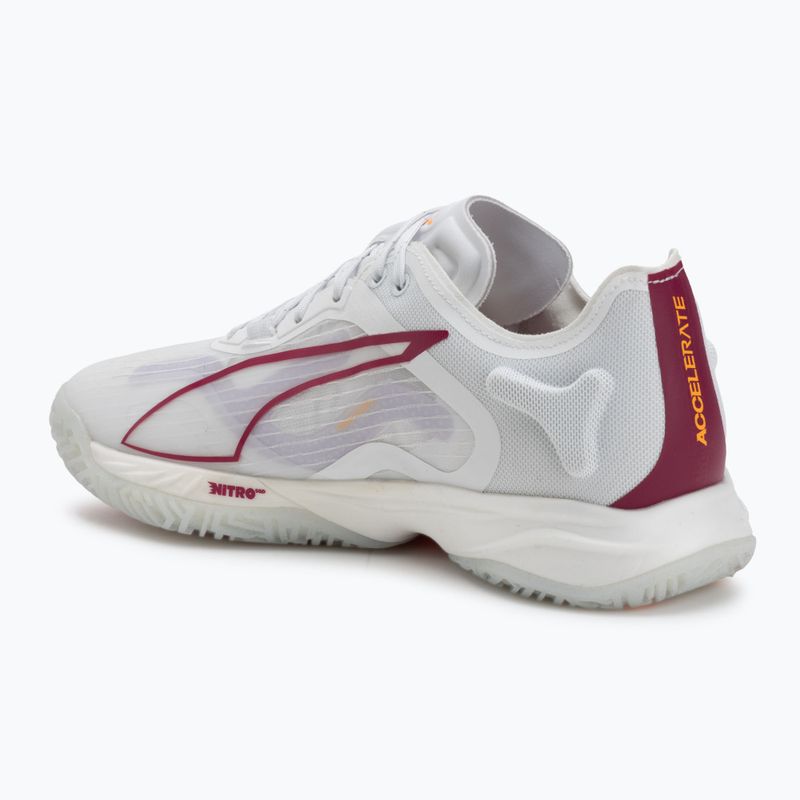 Кросівки жіночі PUMA Accelerate NITRO SQD 4 puma white/berry/lilaccrush/hautetropic/heatfire 3